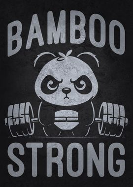 Bamboo Strong Gym Panda