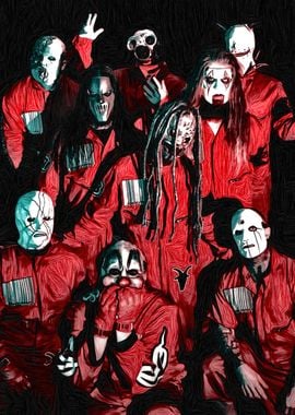 Slipknot Band Portrait