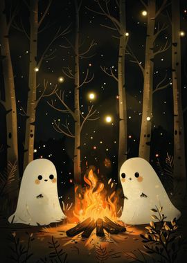 Ghostly Campfire