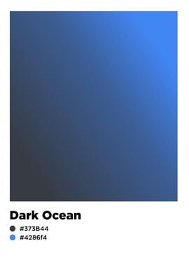 dark ocean