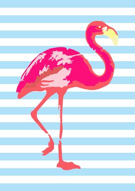 Flamingo poster