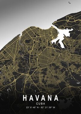 Havana Silver Map