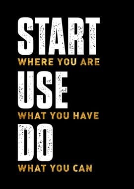 Motivation Start Use Do