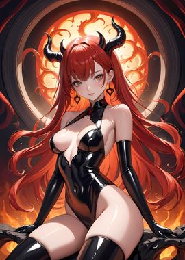 Sexy Anime Demon Girl