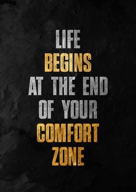 end your comfort zone