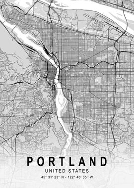 Portland City Map