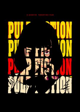 Pulp Fiction Mia Poster