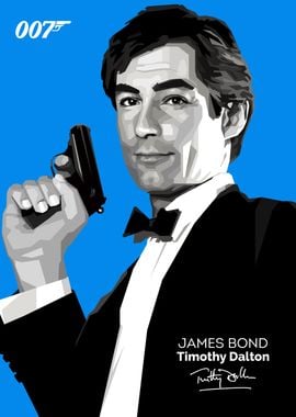 James Bond Timothy Dalton