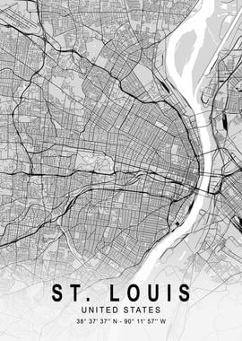 St. Louis Light Map