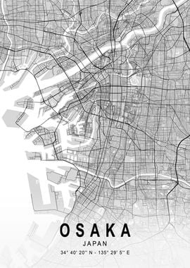 Osaka Light Map