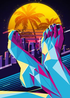 Retro Feet Sunset death proof