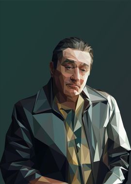 Robert De Niro the irishman Portrait