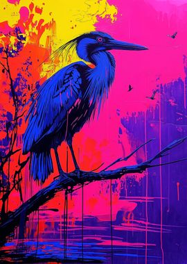 Neon Heron