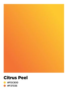 Citrus Peel Gradient