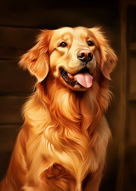 Golden Retriever Portrait