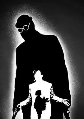 Silhouette of Movie Figures