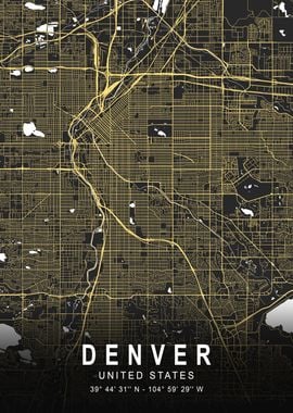 Denver Silver Map