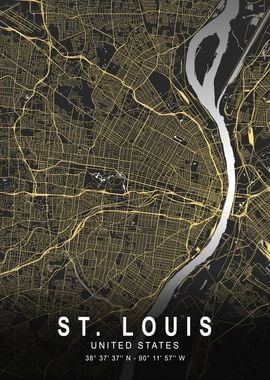 St. Louis City Map