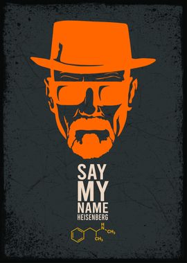 Walter White Heisenberg Poster