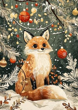 Christmas Fox