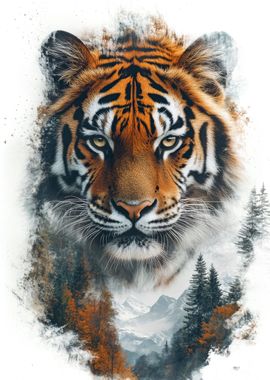 Tiger in the Mountains