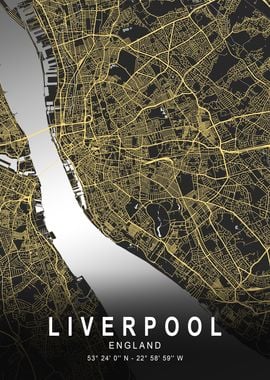 Liverpool Silver Map