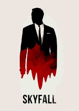 007 Skyfall Movie Poster