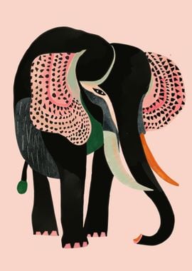 Abstract Elephant