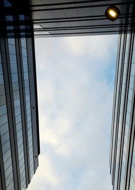 Sky Between Buildings