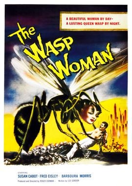 The Wasp Woman Movie Poster