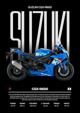 Suzuki GSX-R600 Motorcycle