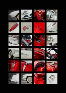 58 Corvette Squares