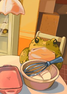 Frog Baking