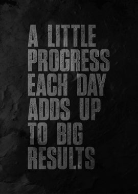 Progress Quote Poster