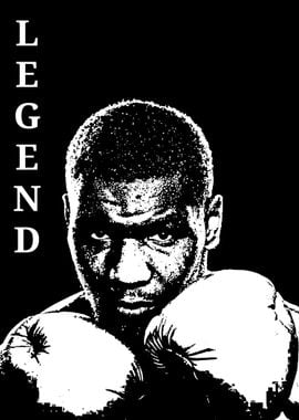 Boxing Legend Portrait