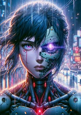 Cyberpunk Anime Girl