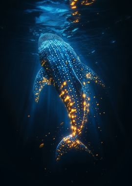 Glowing Whale Shark