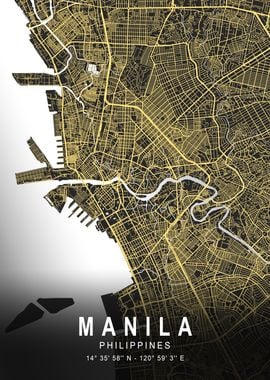 Manila Silver Map