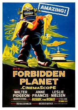 Forbidden Planet Movie Poster