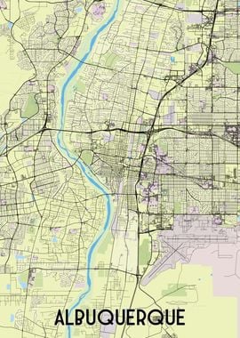 Albuquerque City Map