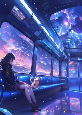 Anime Train To Space