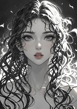 Anime Girl Portrait