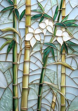 Stained Glass Bamboo