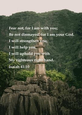 Bible Verse Isaiah 41 10 Jesus Christianity