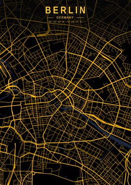 Berlin Golden City Map