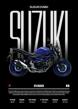 Suzuki SV650 Motorcycle