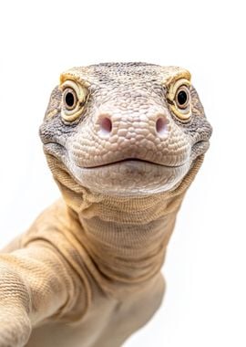 Komodo Dragon Selfie