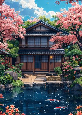 Japanese Garden House