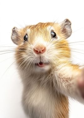 Cute Lemming Selfie