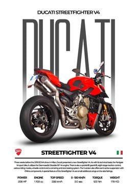 Ducati Streetfighter V4 Motorcycle